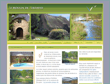 Tablet Screenshot of moulindekerdavid.fr